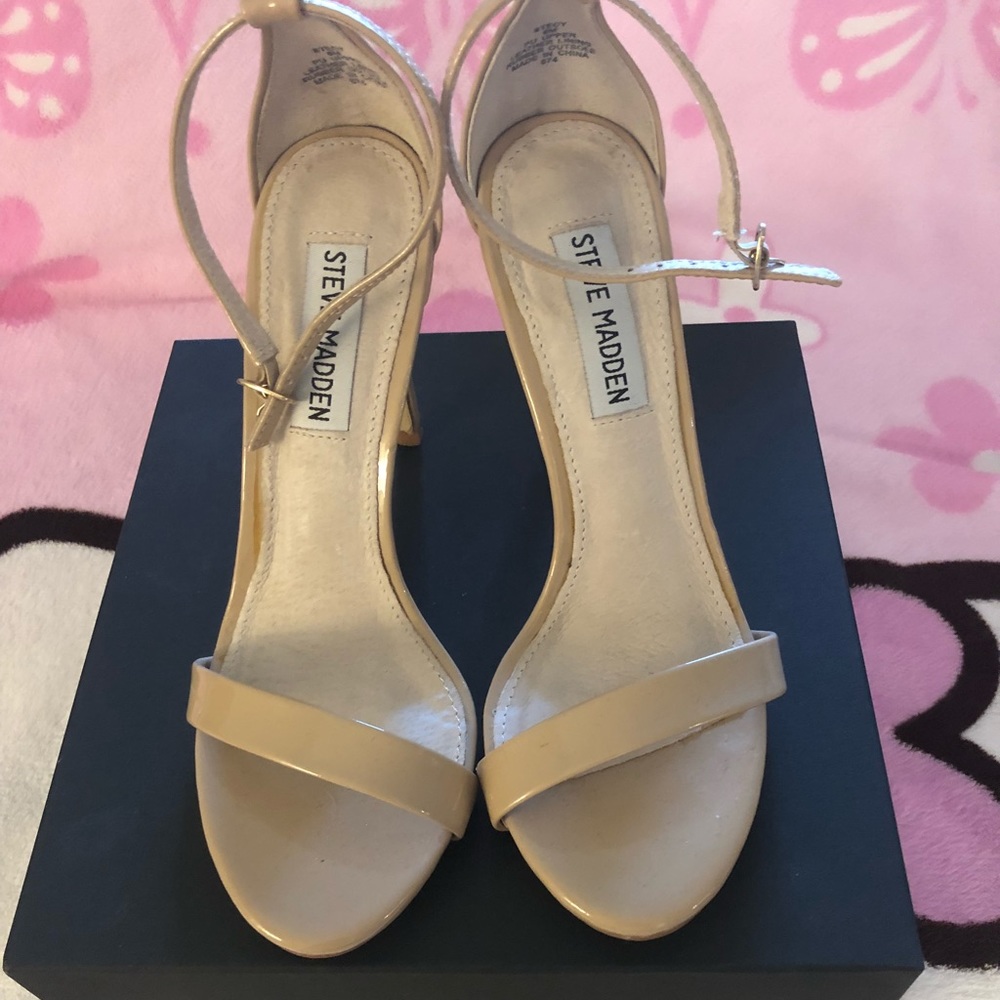 Steve Madden ankle strap heels